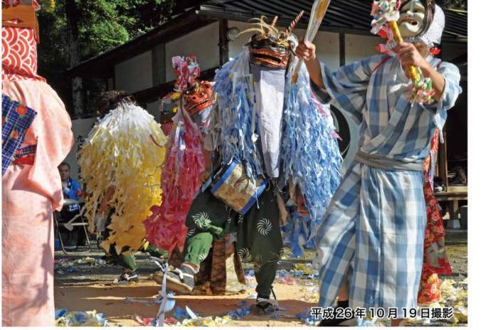 034住吉神社の獅子舞