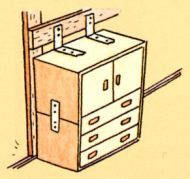(イラスト)家具を固定