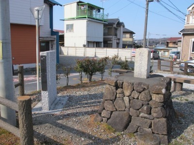 越生町道路元標
