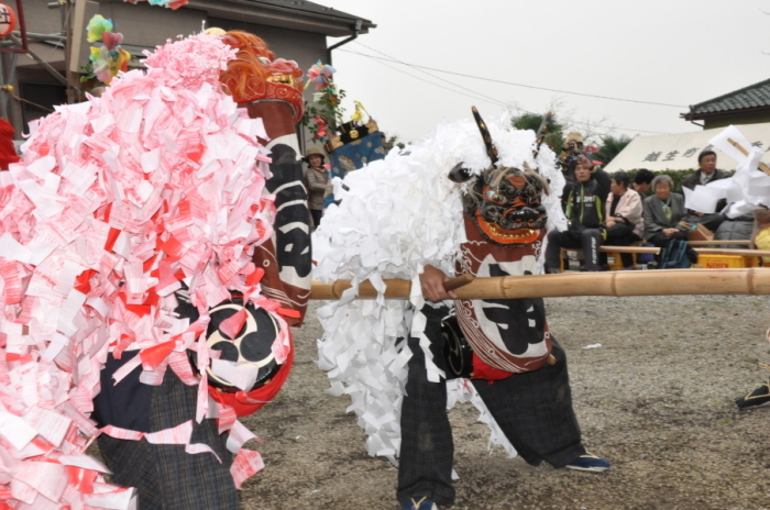 東山神社の獅子舞平成27年11月22日