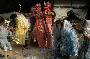(写真)住吉神社の獅子舞05